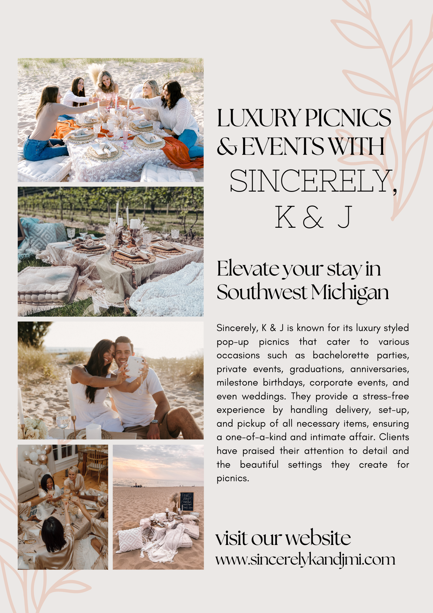 Luxury Beach Picnics