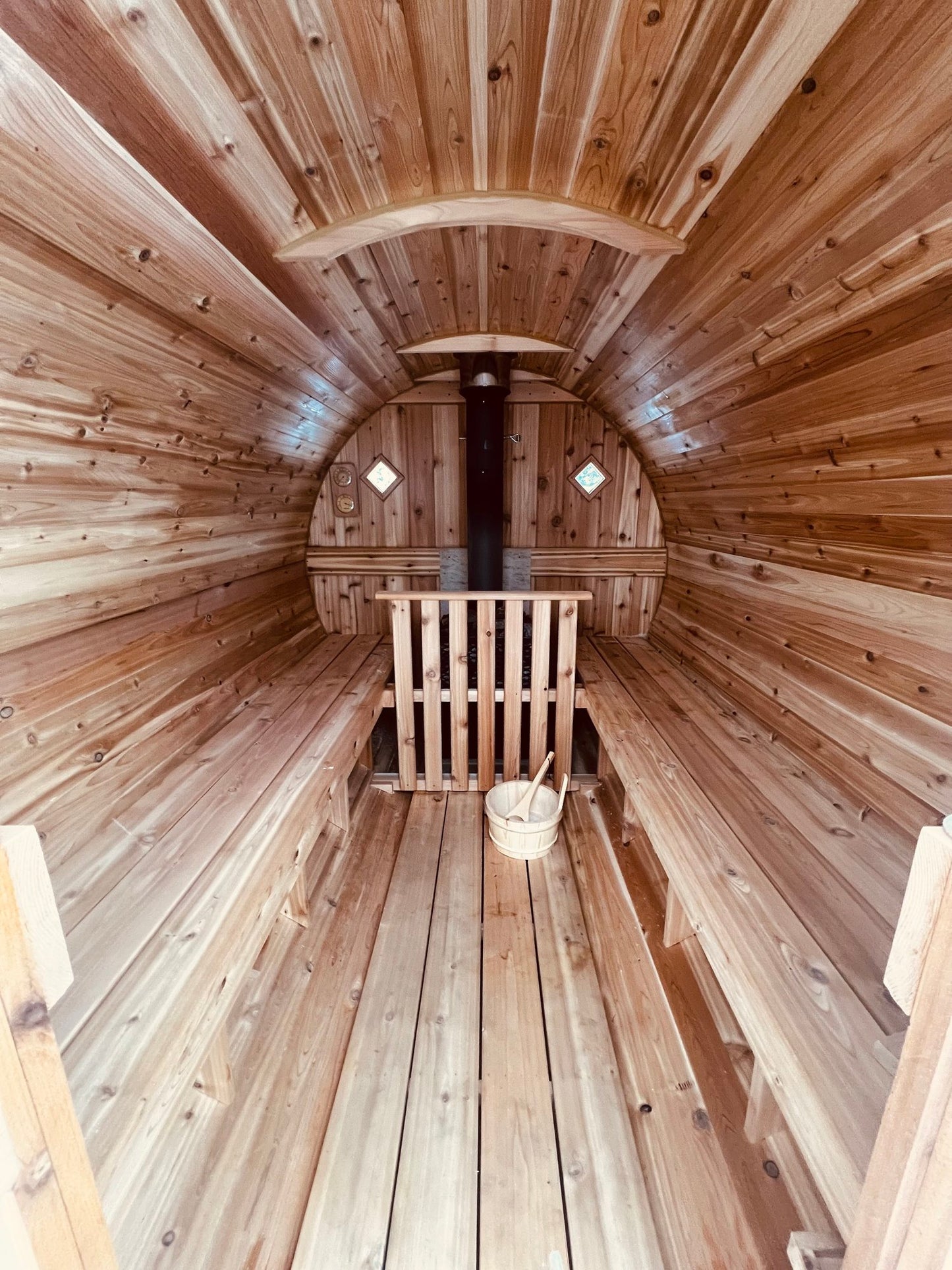 Mobile Wood Fire Sauna