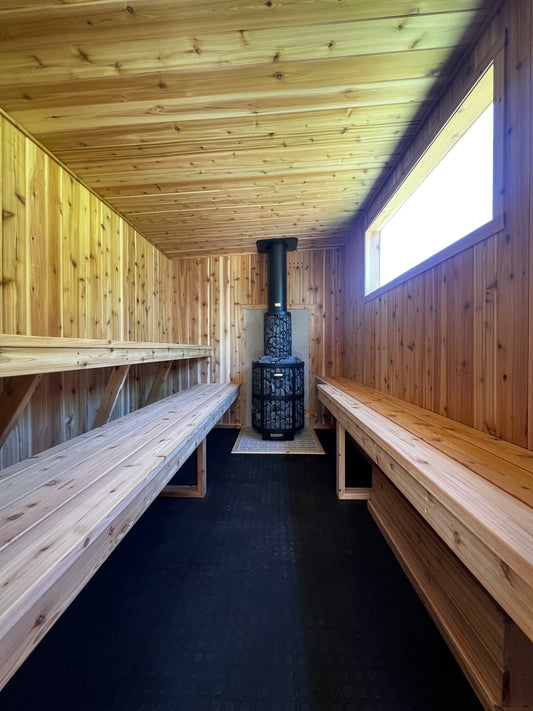 Mobile Wood Fire Sauna & Cold Plunge! 10-12 Person Capacity