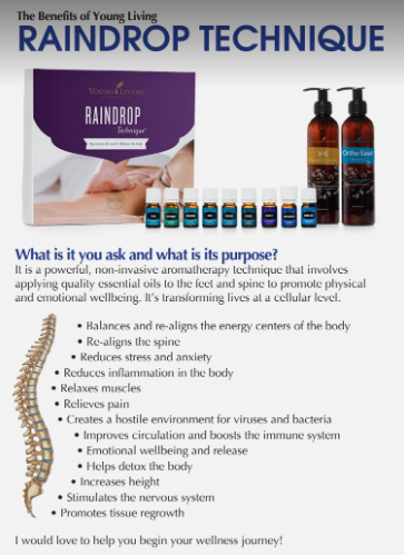 Young Living Raindrop - In Unit Massages!