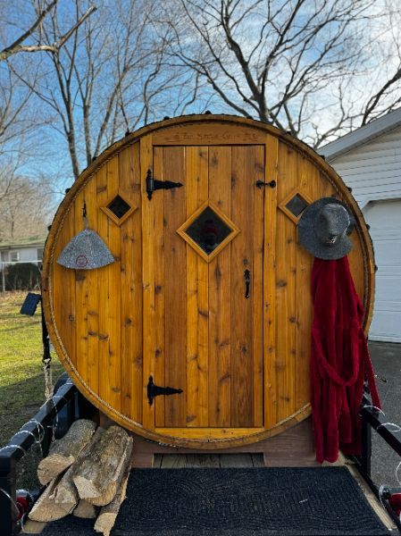 Mobile Wood Fire Sauna