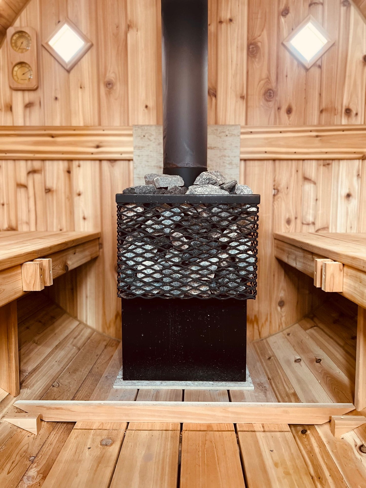 Mobile Wood Fire Sauna